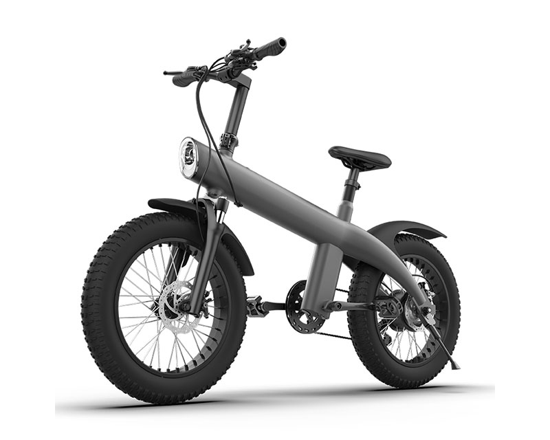 Vélo électrique tout-terrain à gros pneus Q3-750W 20 x 4,0 pouces